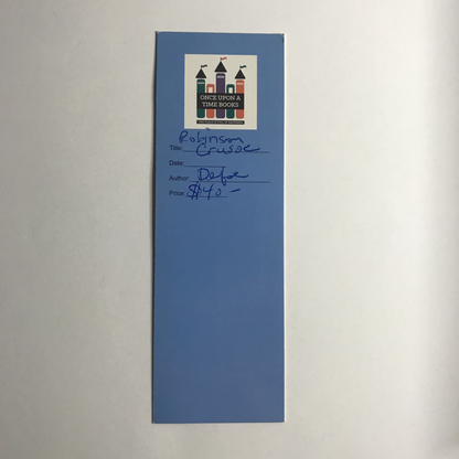 Robinson Crusoe - Daniel Defoe - Early Printing