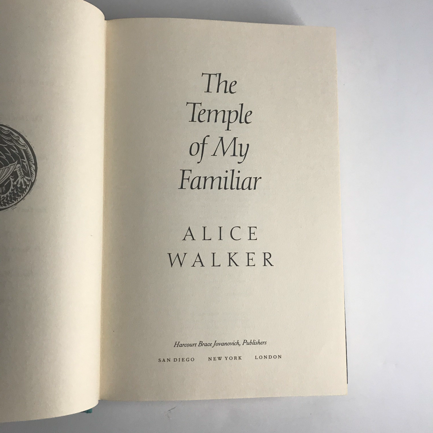 The Temple of My Familiar - Alice Walker - 1st Edition- 1989