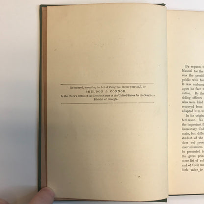Mell's Paliamentary Manual - 1883