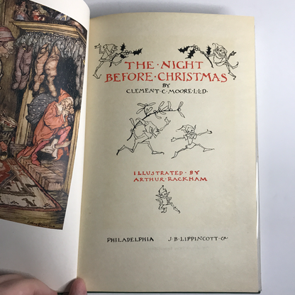 The Night Before Christmas - Illustrated by Arthur Rackham - 1960