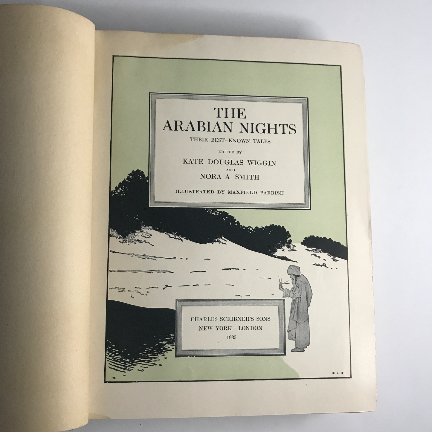 The Arabian Nights - 1933 - with Color Illustrations