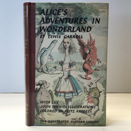 Alice's Adventures in Wonderland - Lewis Carroll - 1947 - John Tenniel Illustrations - Modern Library Edition