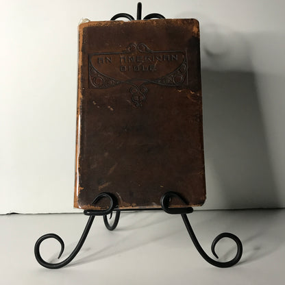 An American Bible - Alice and Elbert Hubbard - 1911 - Signed