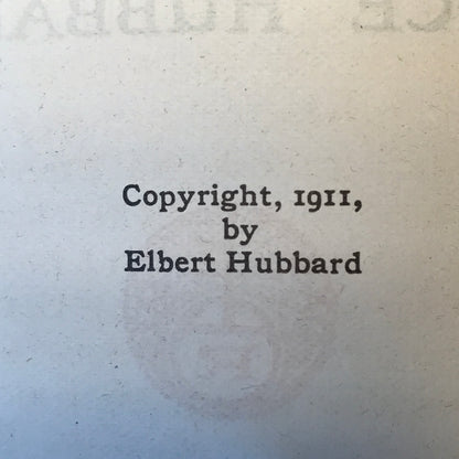 An American Bible - Alice and Elbert Hubbard - 1911 - Signed