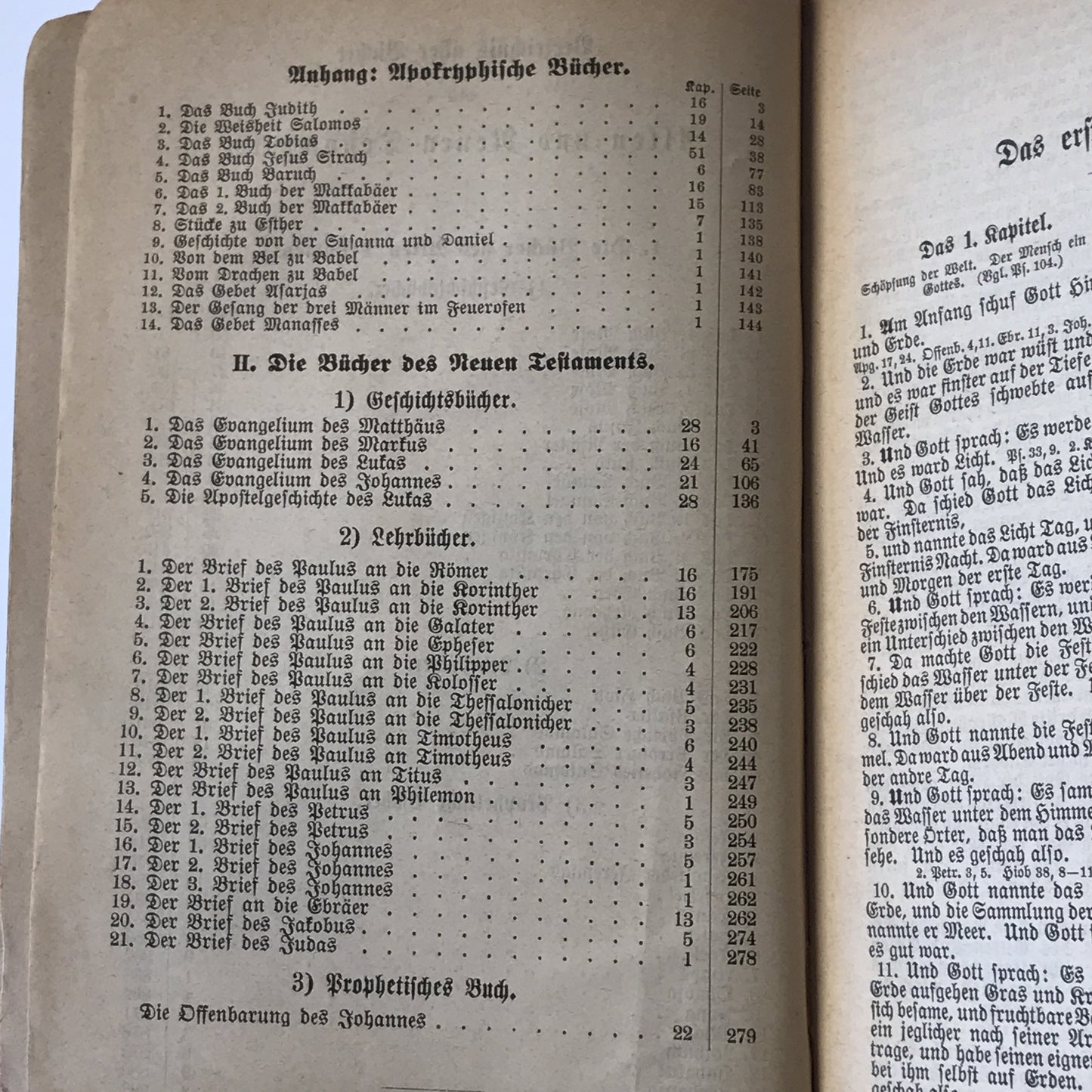 Die Heilige Schrift - Die Bibel - D. Martin Luthers - 1900