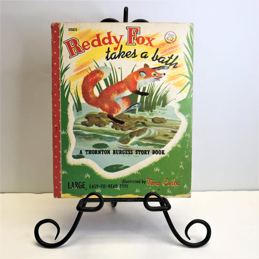 Reddy Fox Takes a Bath - Thornton Burgess - 1953