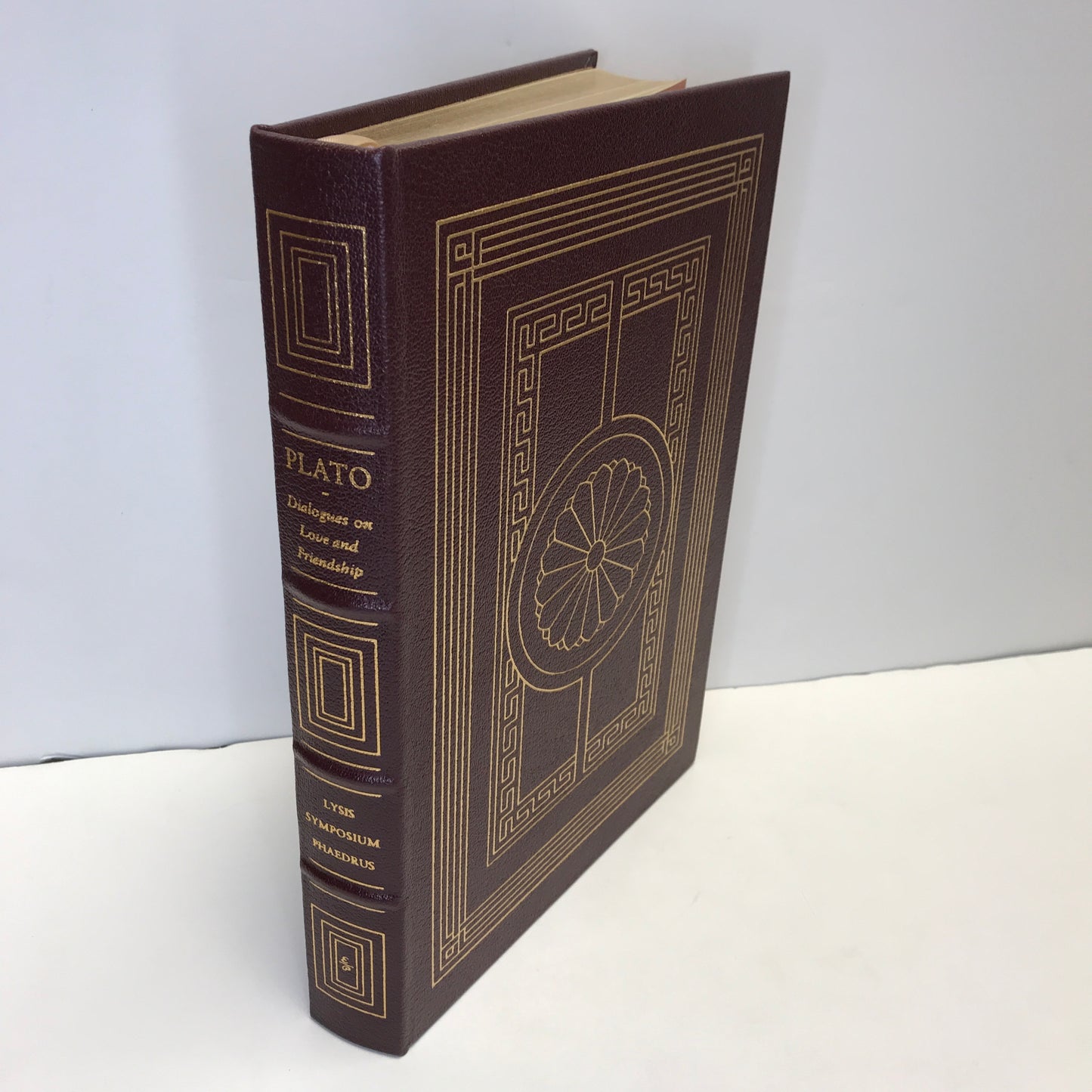 Plato - Lysis, Or Friendship The symposium Phaedrus - Easton Press - 1979