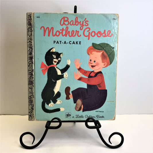 Baby's Mother Goose Pat-A-Cake - Little Golden Book - 1971