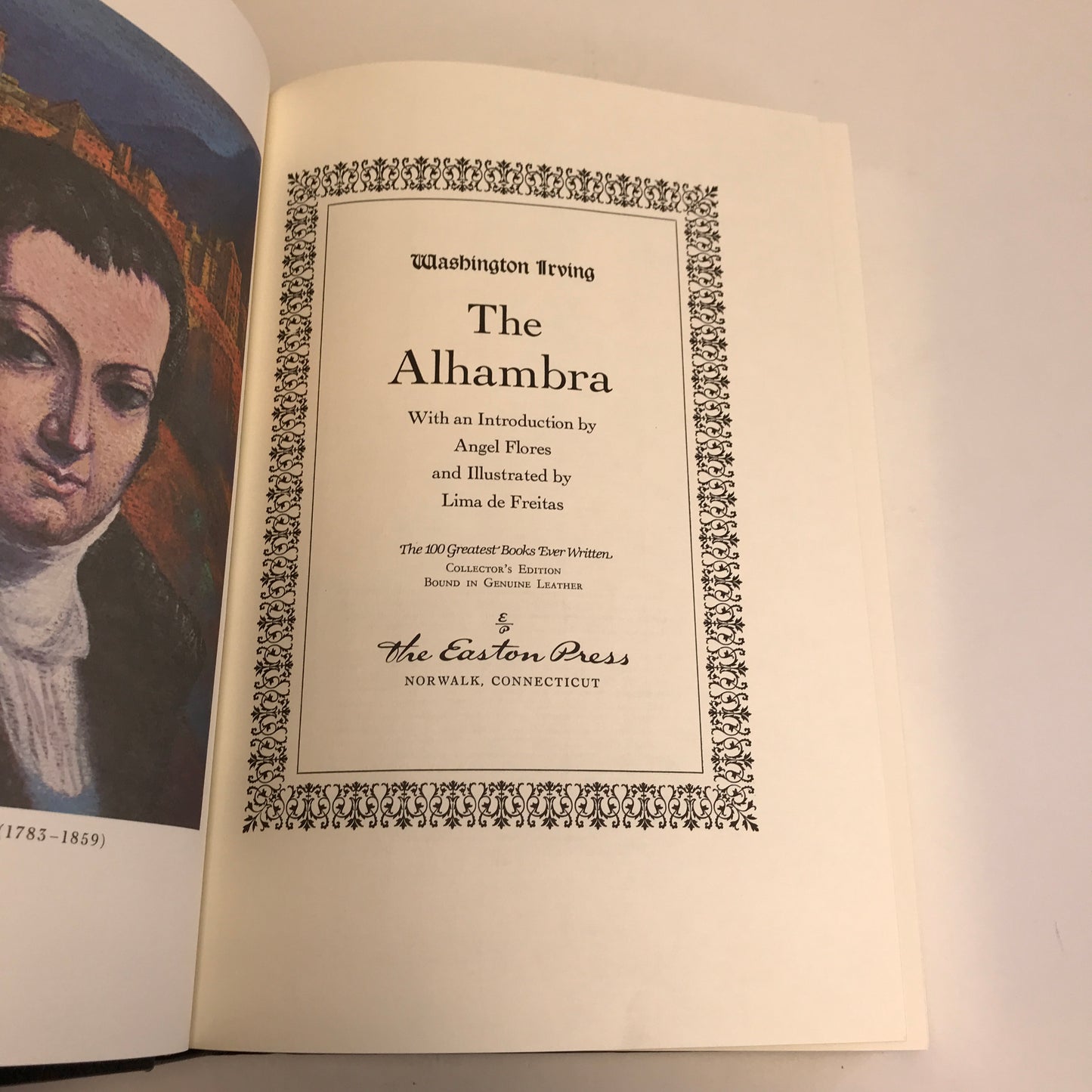 The Alhambra - Washington Irving - Easton Press - 1978