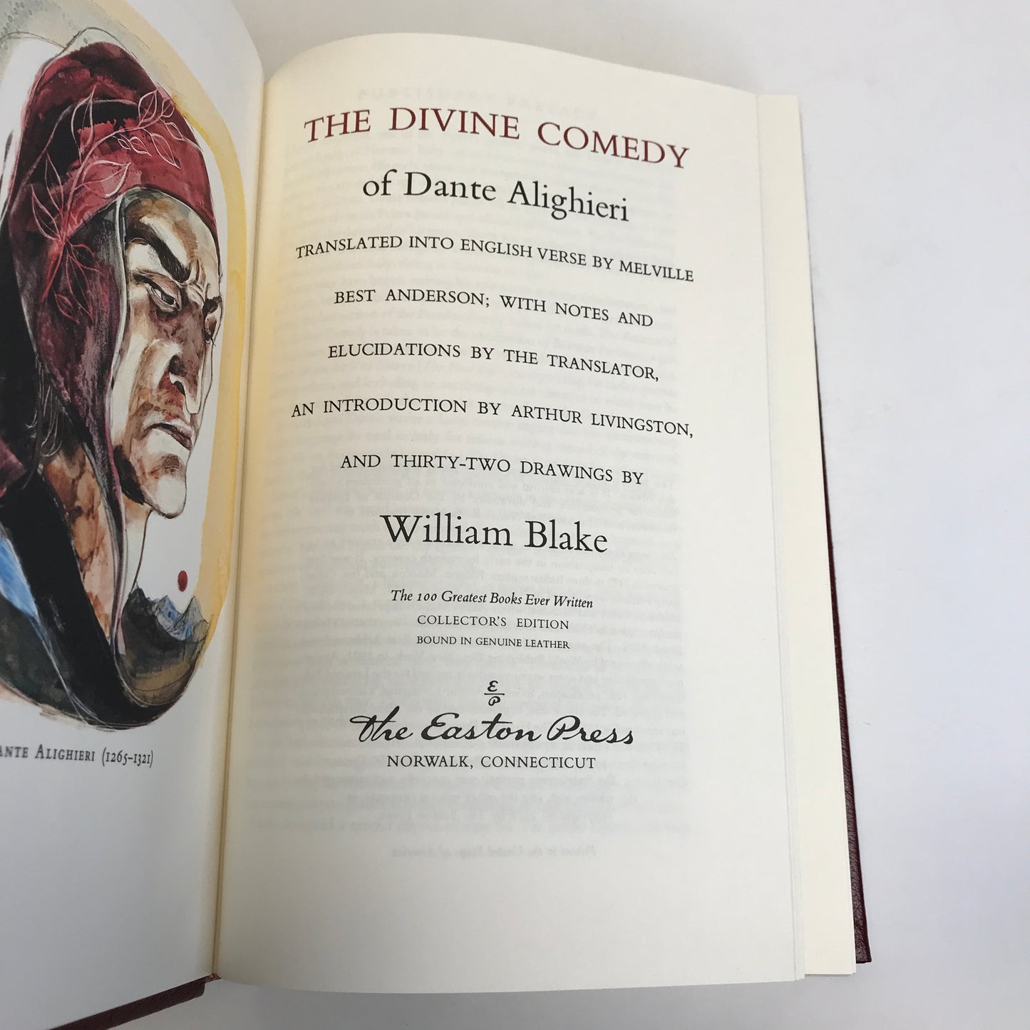 The Divine Comedy - Dante Alighieri - Easton Press - 1978