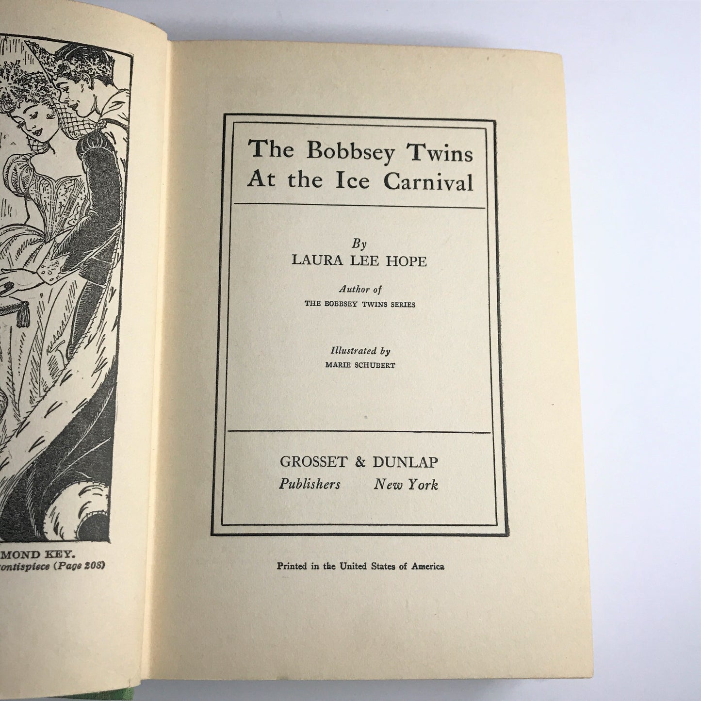 The Bobbsey Twins at the Ice Carnival - Laura Lee Hope - First Edition - 1941