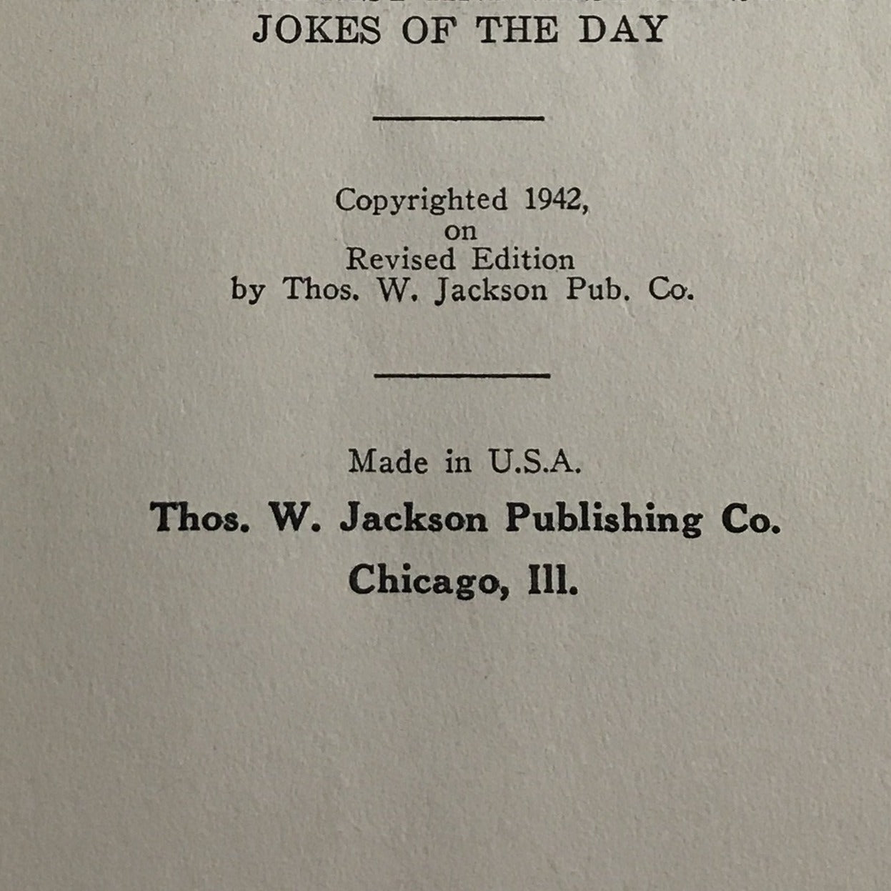 On A Slow Train Through Arkansaw - Thos. W. Jackson - Arkansas - 1942