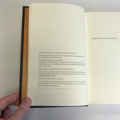 Tiger In The Smoke - Margery Allingham - Franklin Library - 1990