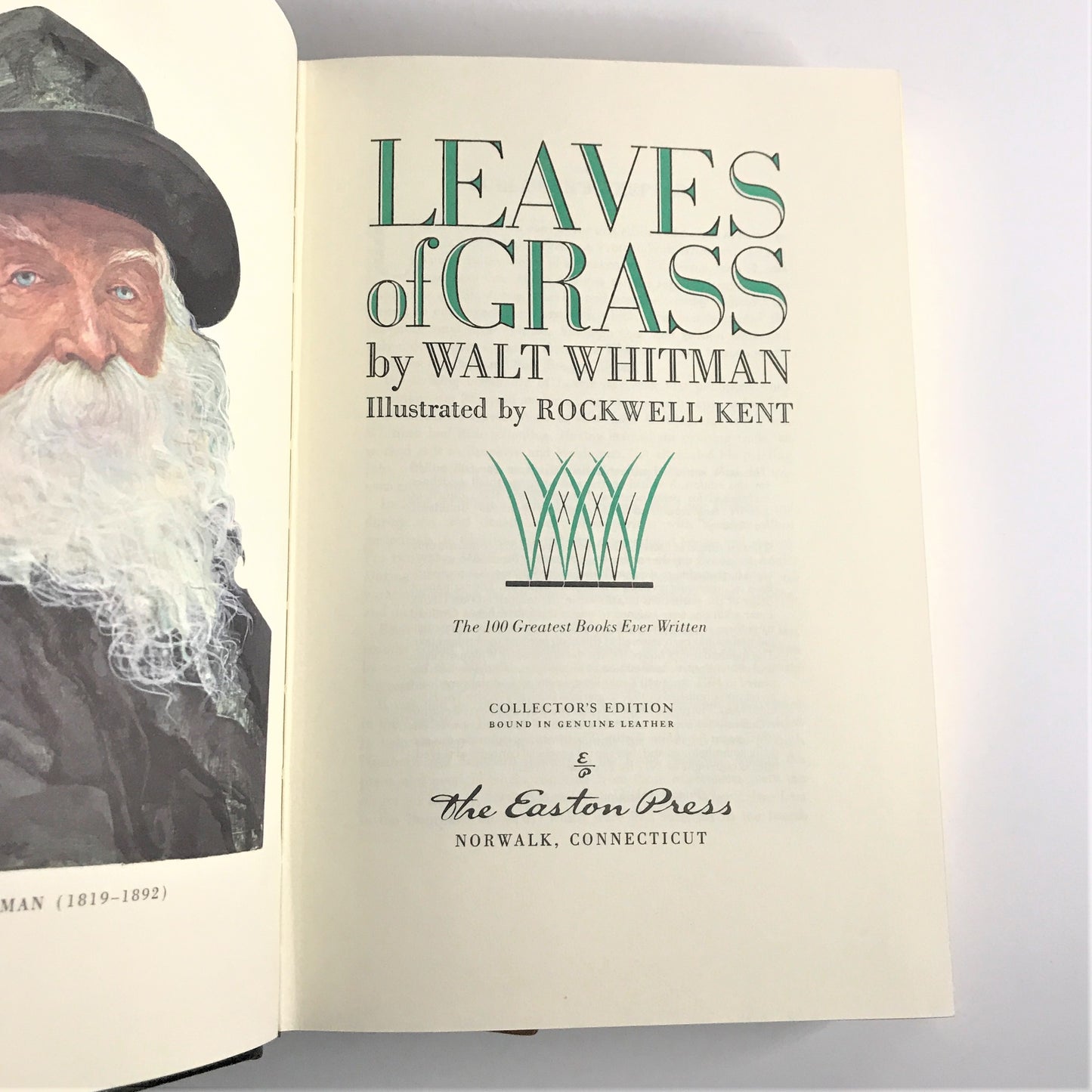 Leaves of Grass - Walt Whitman - Easton Press - 1977