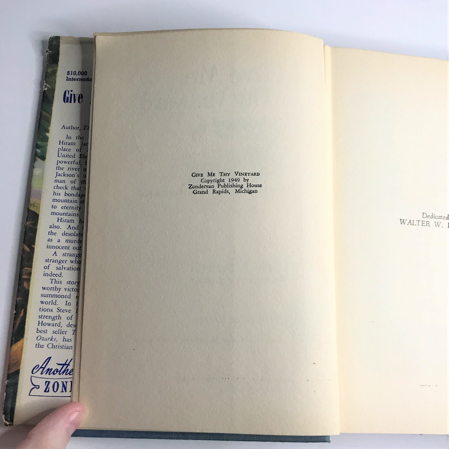 Give Me Thy Vineyard - Guy Howard - Signed - 1949