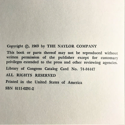 Thomas Gilcrease - David R. Milsten - Signed - 1969