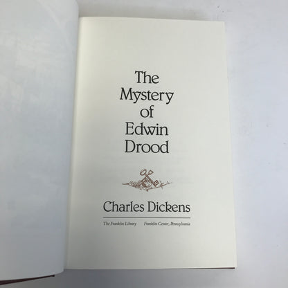 The Mystery of Edwin Drood - Charles Dickens - Franklin Library - 1988