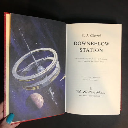 Downbelow Station - C. J. Cherryh - 1st Thus - Easton Press - 1986