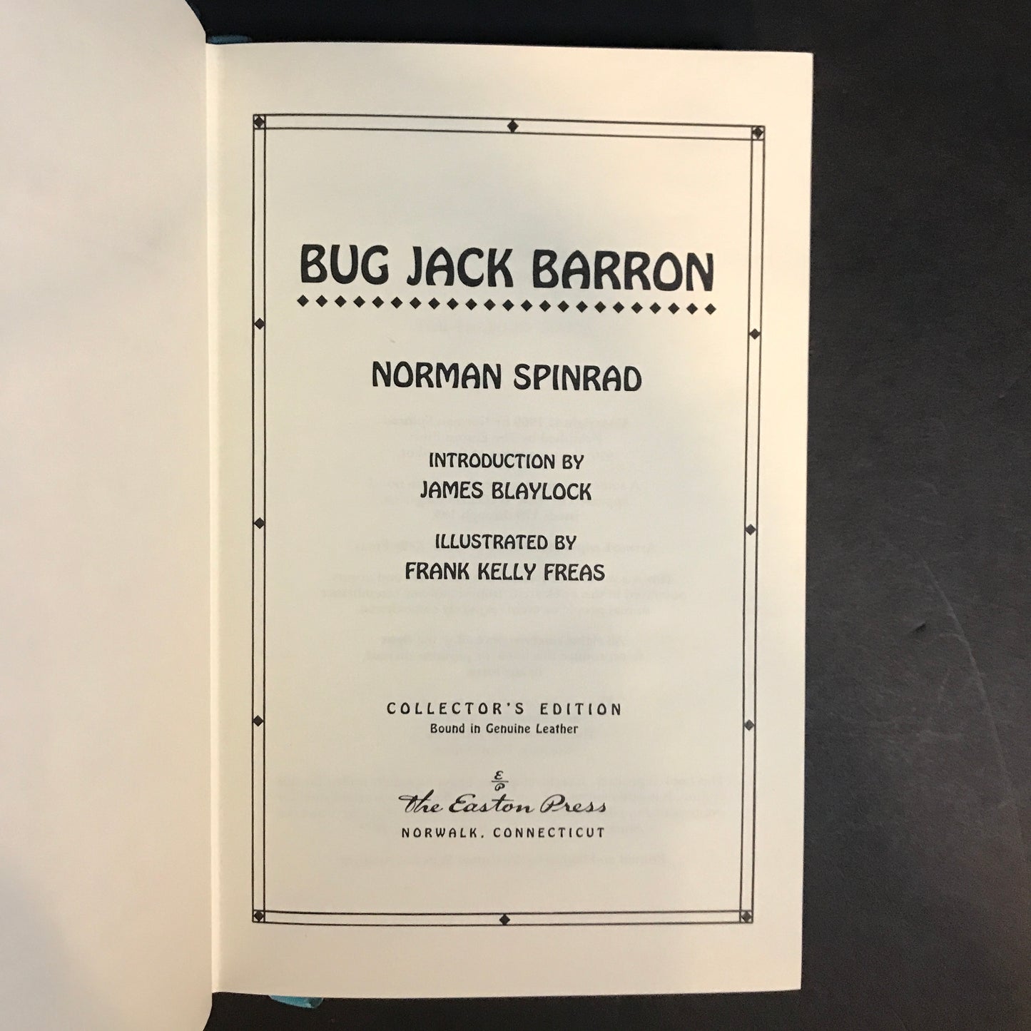 Bug Jack Barron - Norman Spinrad - Easton Press - 1992