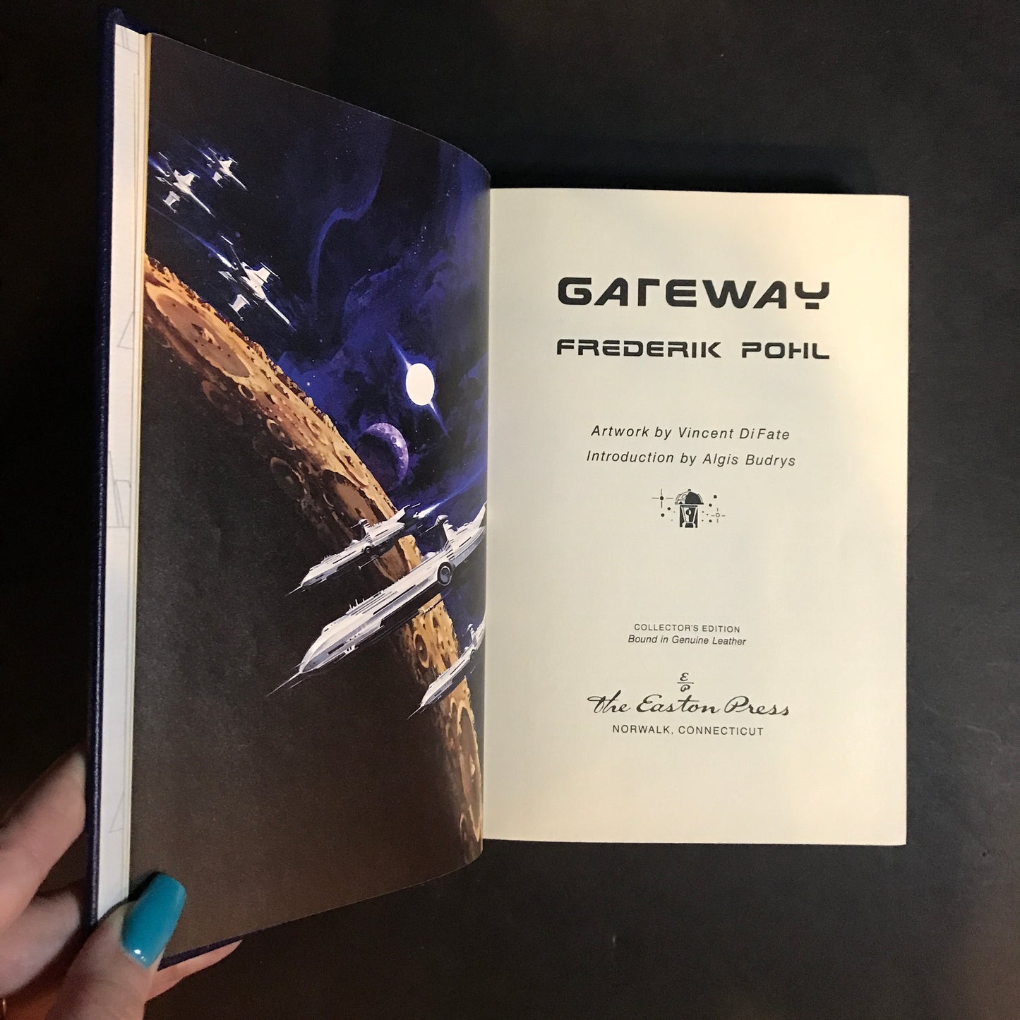 Gateway - Frederik Pohl - Signed - Easton Press - 1990