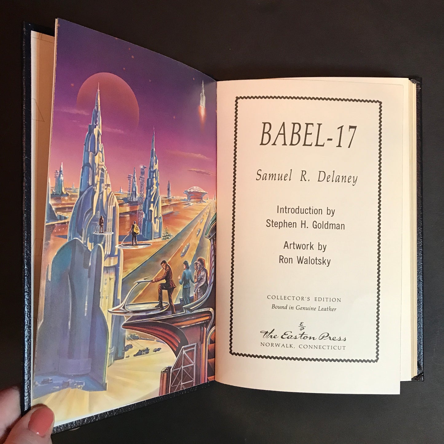 Babel-17 - Samuel R. Delaney - 1st Thus - Easton Press - 1992