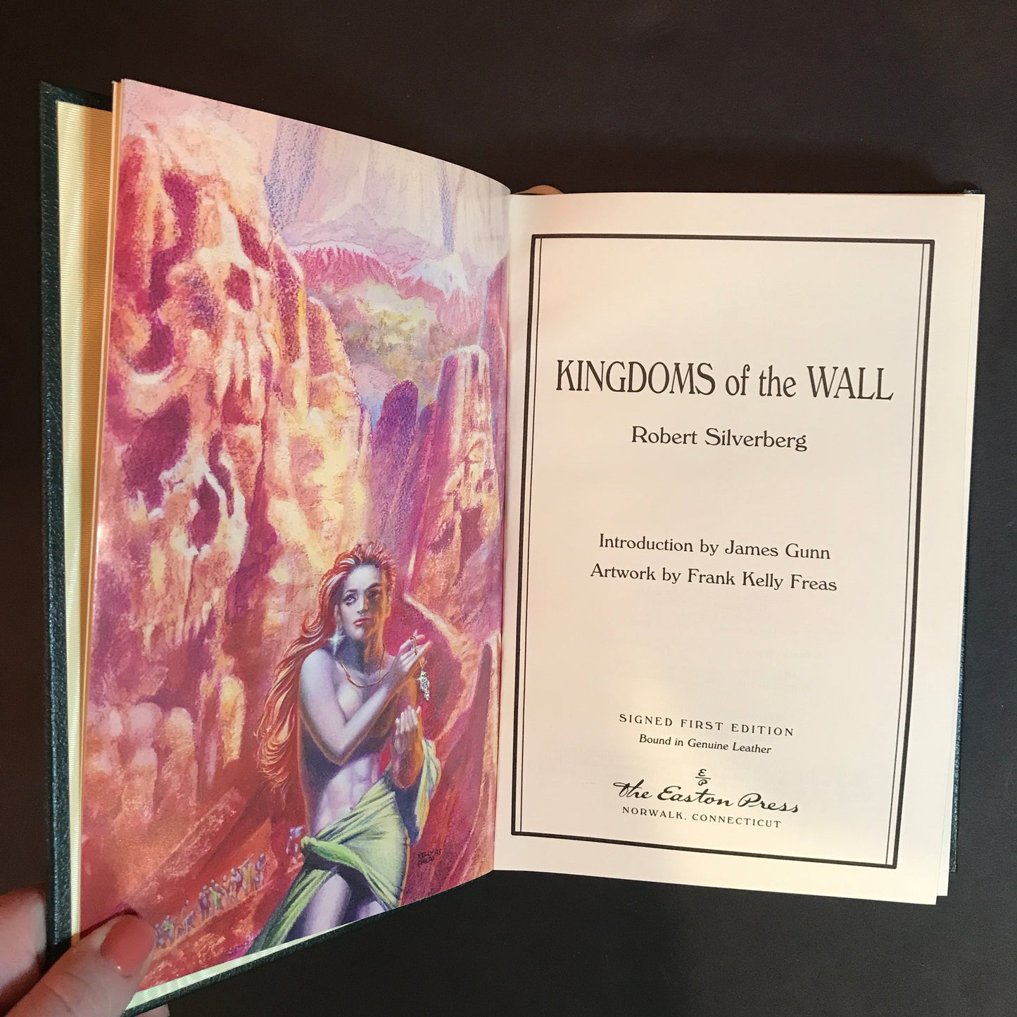 Kingdoms of the Wall - Robert Silverberg - Signed - 1st Edition - Easton Press - 1993