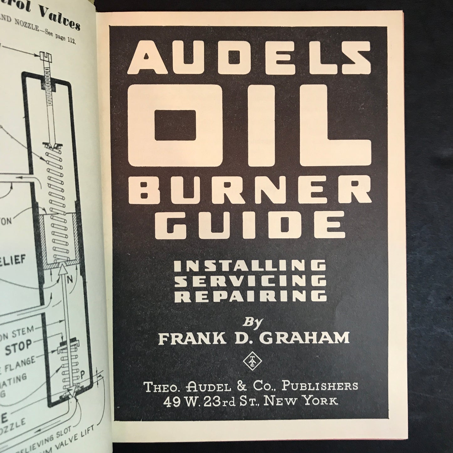 Audels Oil Burner Guide - Frank D. Graham - 1950