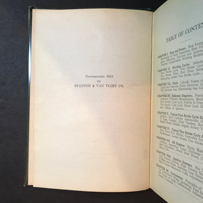 Gas, Gasoline and Oil Engines - John B. Rathbun - 1919