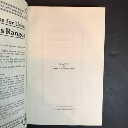 Scientific Cooking With Scientific Methods - Sarah E. Woodworth Craig - 1911