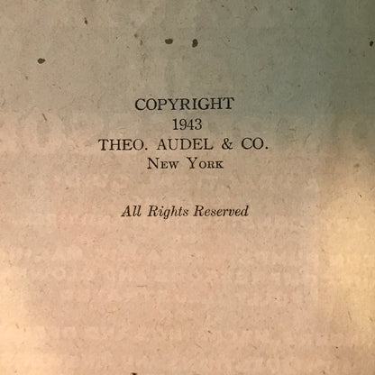 Audels Pumps, Hydraulics, Air Compressors - Frank D. Graham - 1943