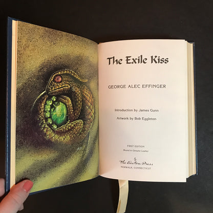 The Exile Kiss - George Alec Effinger - Signed - 1st Edition - Easton Press - 1991