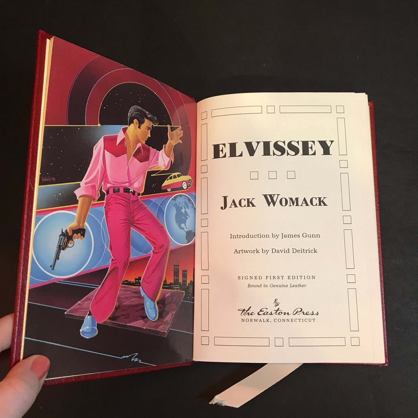 Elvissey - Jack Womack - Signed - 1st Edition - Easton Press - 1993