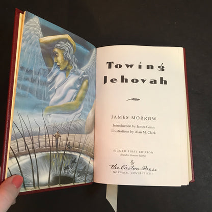 Towing Jehovah - James Morrow - Signed - 1st Edition - Easton Press - 1994