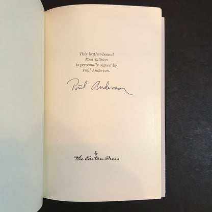 The Boat of A Million Years - Poul Anderson - Signed - 1st Edition - Easton Press - 1989