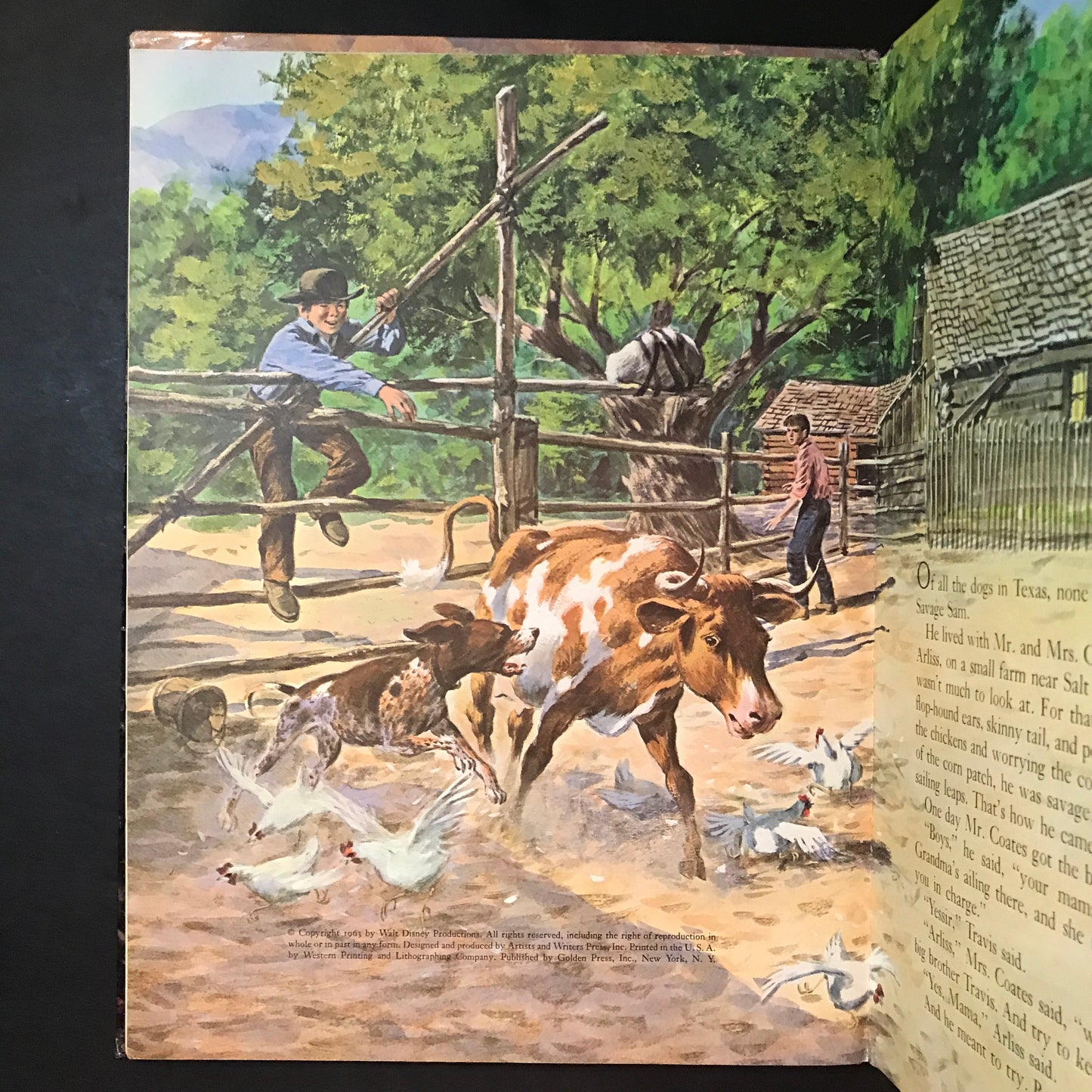 Savage Sam - Walt Disney - 1st Thus - 1963