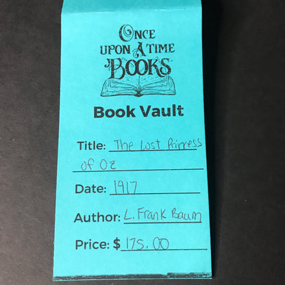 Lost Princess of Oz - L. Frank Baum - 1917