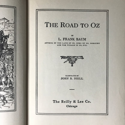 The Road To Oz - L. Frank Baum - 1909 Reprint