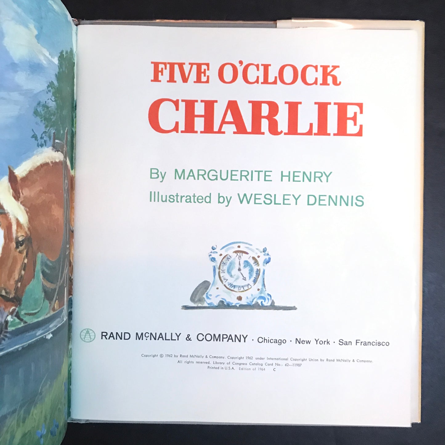 Five O'clock Charlie - Marguerite Henry - "C" Print - 1964