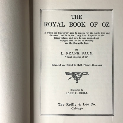 The Royal Book of Oz - L. Frank Baum - 1921