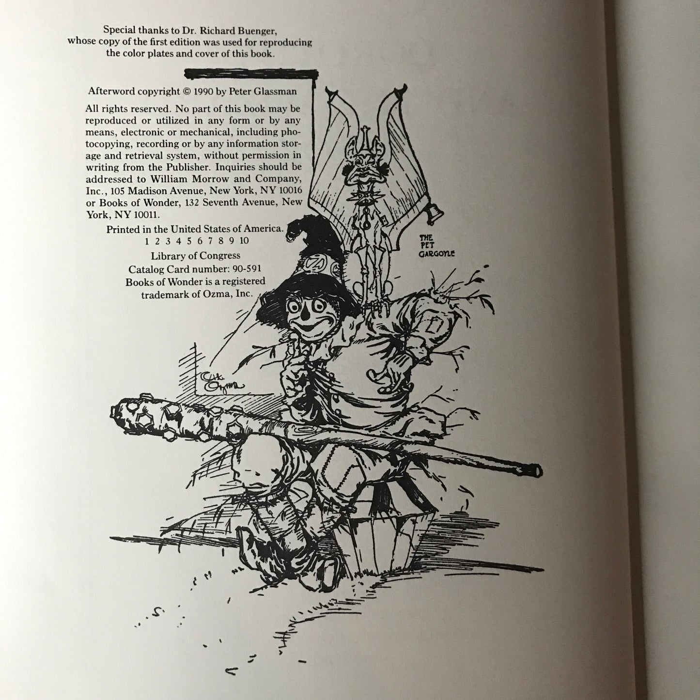 Dorothy and the Wizard in Oz - L. Frank Baum - 1990