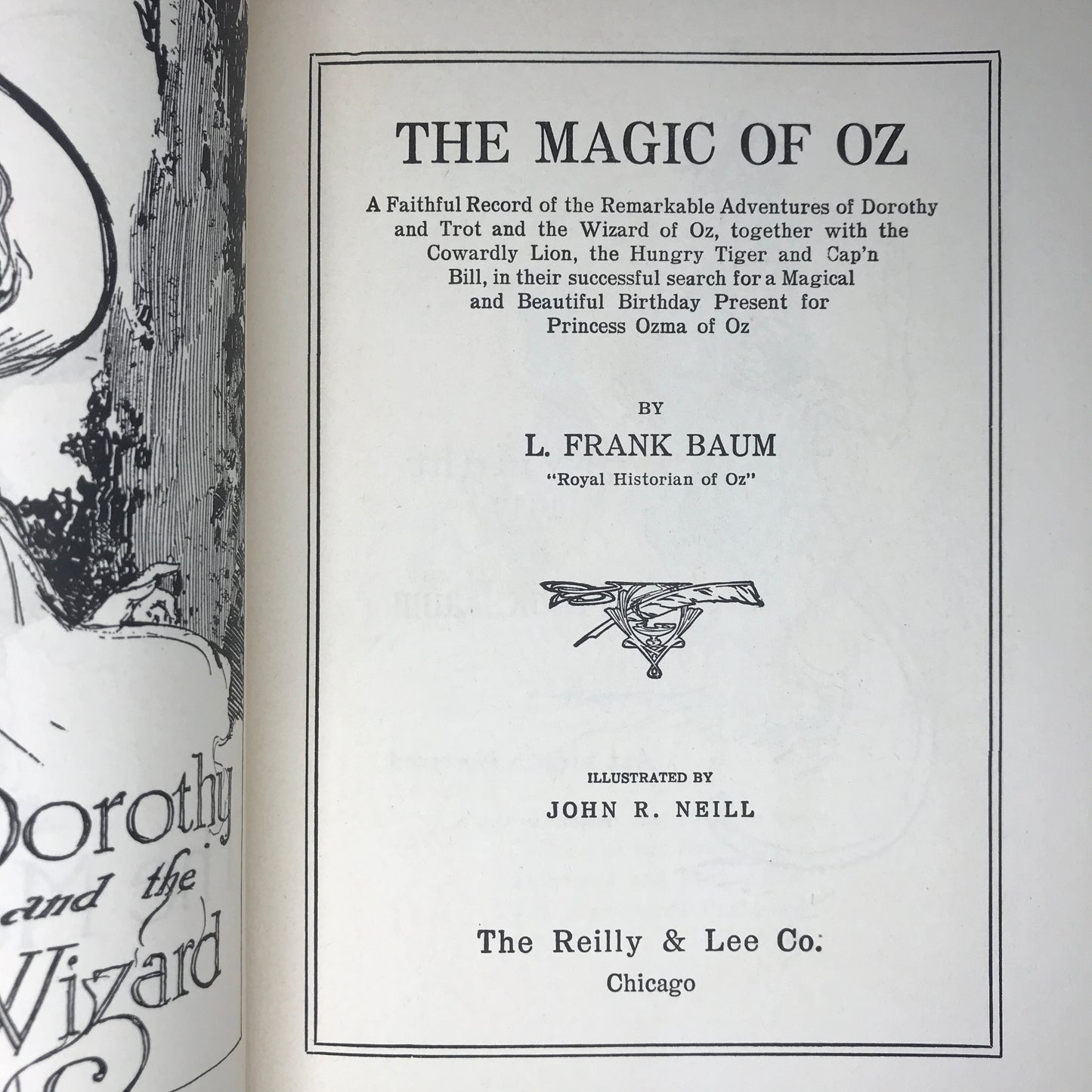 The Magic of Oz - L. Frank Baum - 1919 Reprint