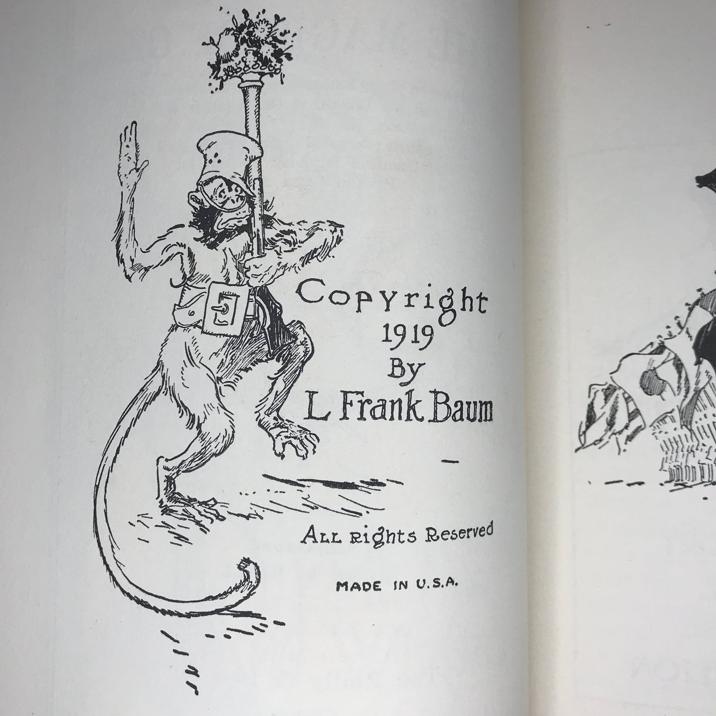 The Magic of Oz - L. Frank Baum - 1919 Reprint