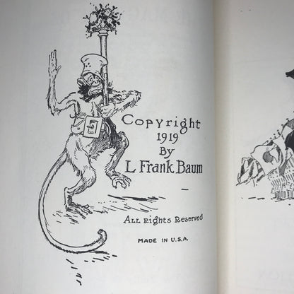 The Magic of Oz - L. Frank Baum - 1919 Reprint