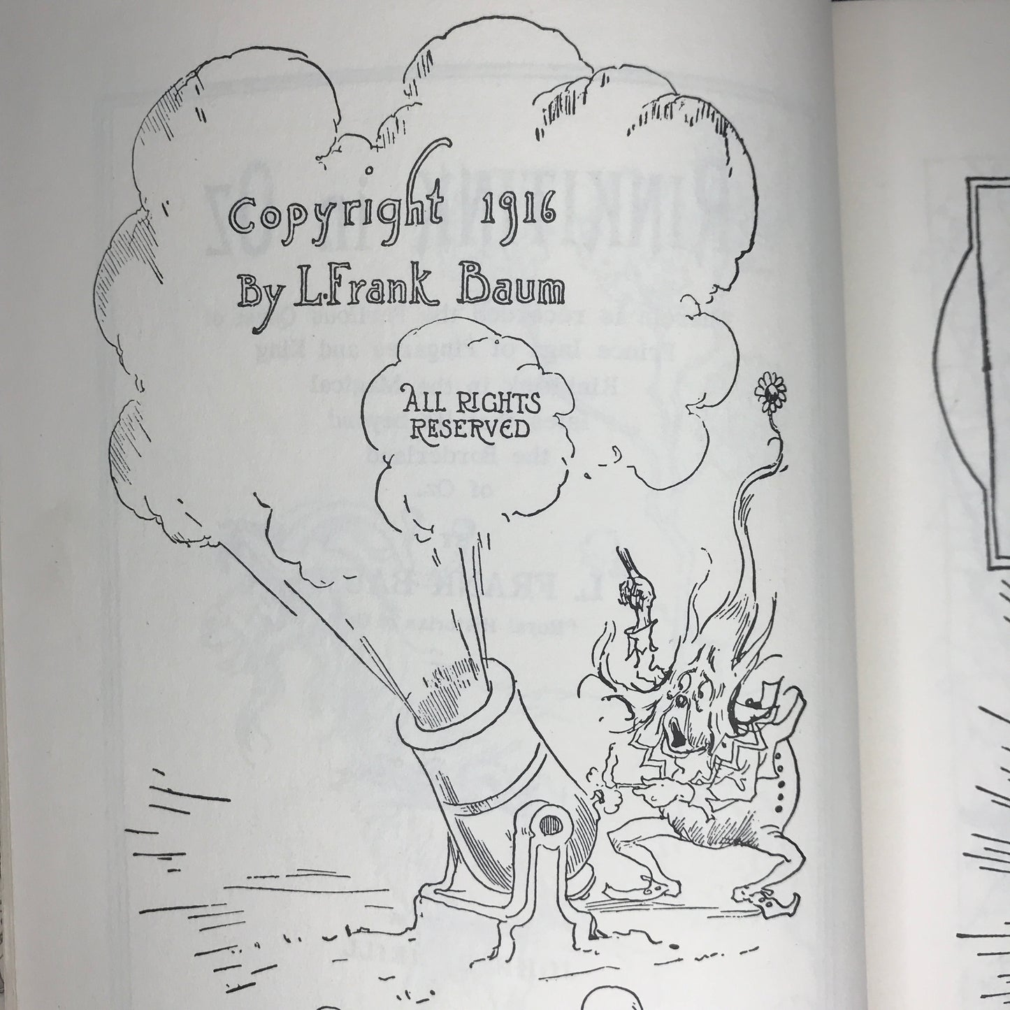 Rinkitink in Oz - L. Frank Baum - 1916 Reprint