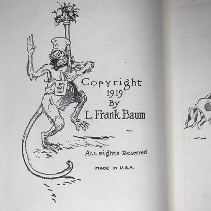 The Magic of Oz - L. Frank Baum - 1919 Reprint