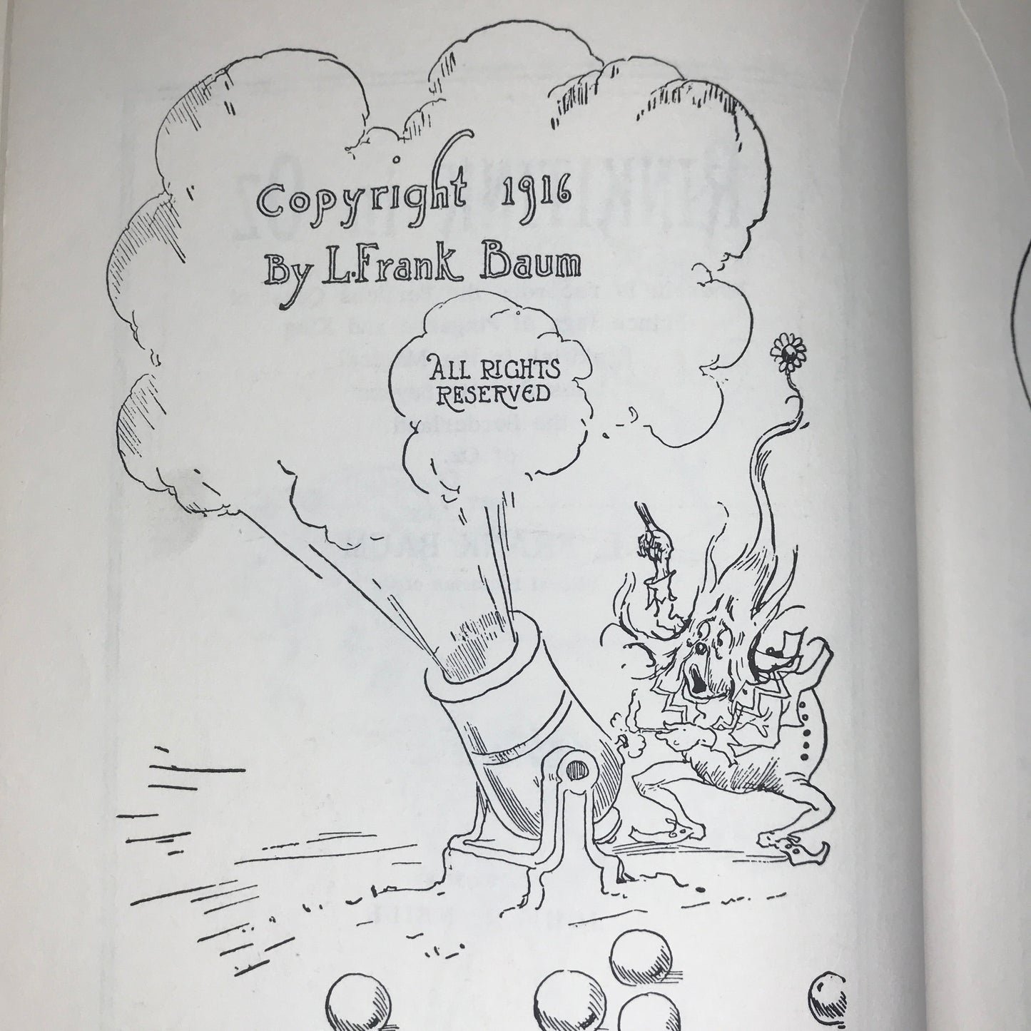 Rinkitink in Oz - L. Frank Baum - 1916 Reprint