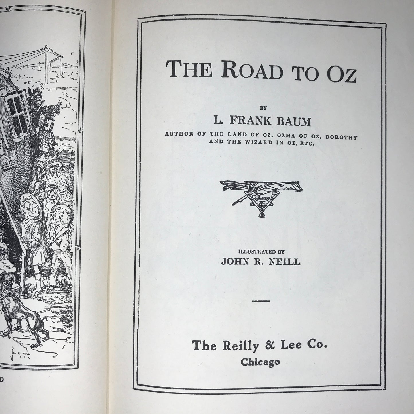 The Road to Oz - L. Frank Baum - 1909 Reprint