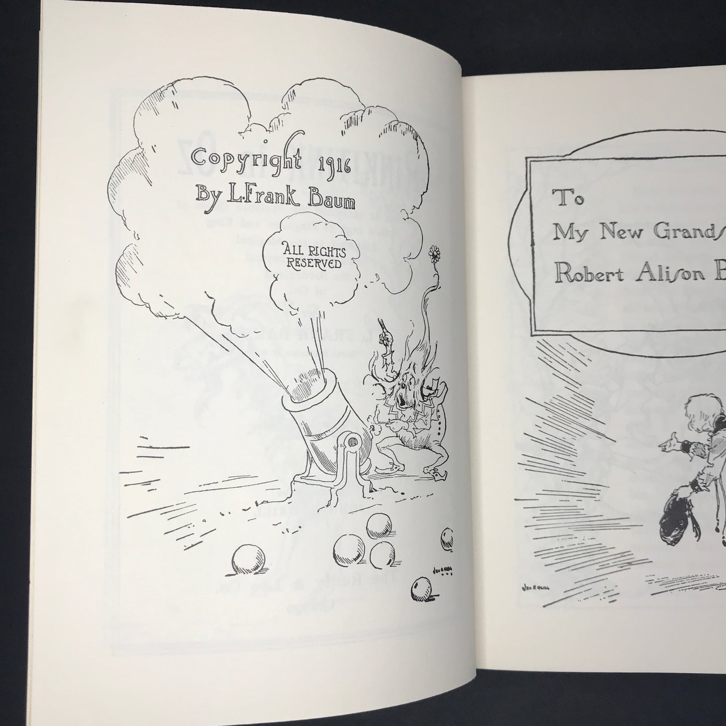 Rinkitink in Oz - L. Frank Baum - 1916 Reprint