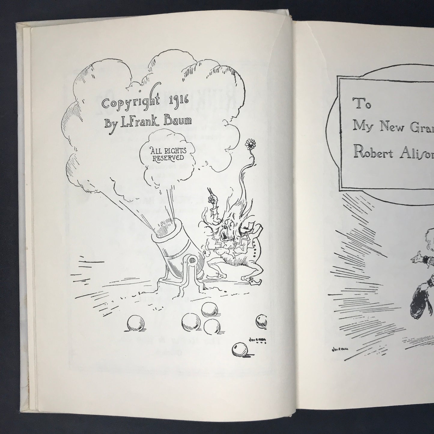 Rinkitink in Oz - L. Frank Baum - 1916 Reprint