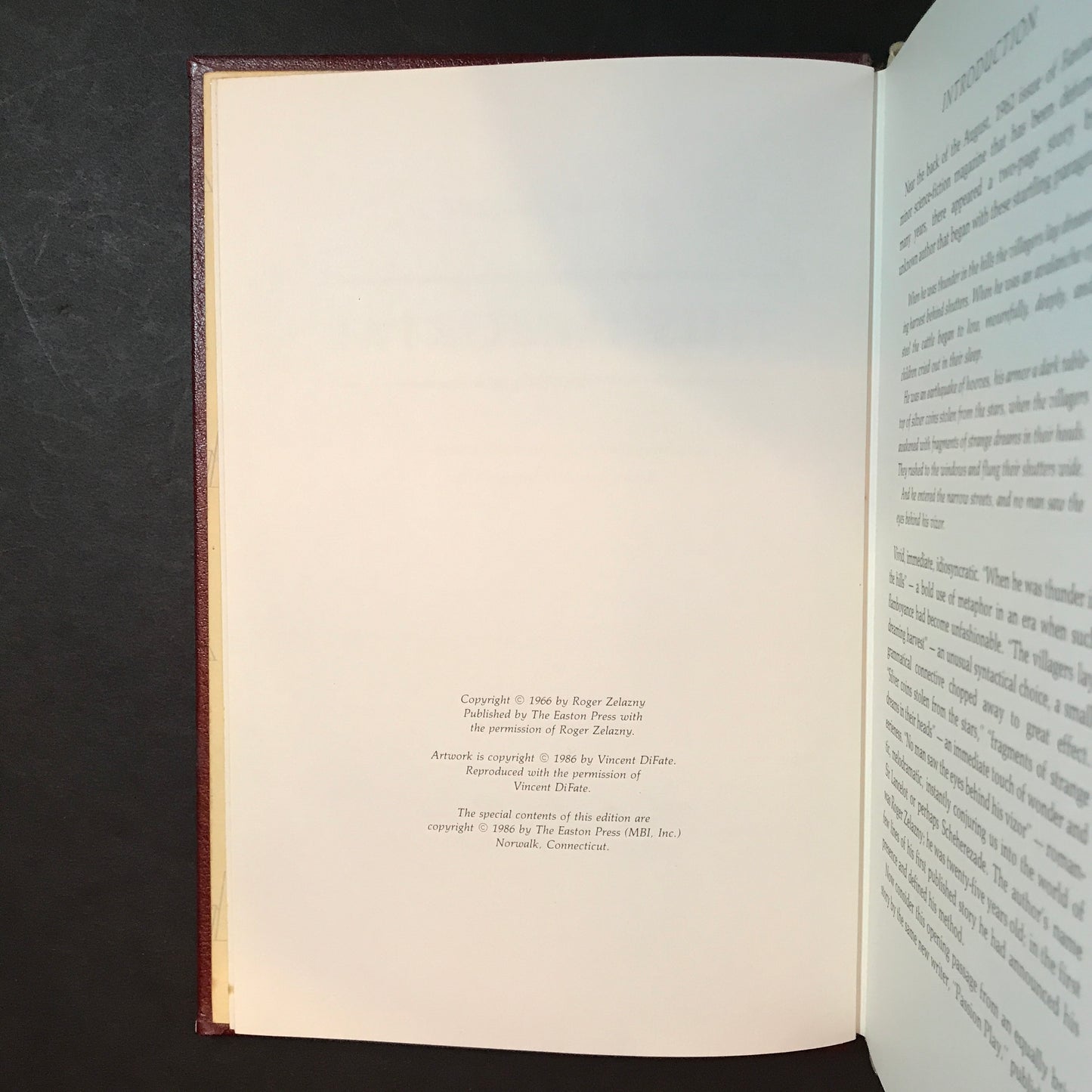 This Immortal - Roger Zelazny - Easton Press - 1986